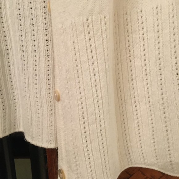 Outline Petite Soft Button Down Balletcore Cardigan - Picture 3 of 5